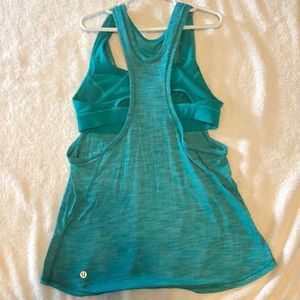 Lululemon Tank Top ( Built in Sports Bra )